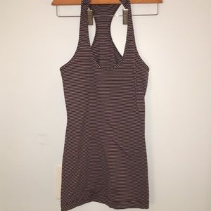 Lululemon striped razor back tank